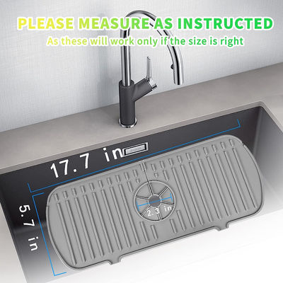 سعر جيد 30 بوصة غير سام سيليكون حارس المطبخ ، مطعم صنبور سبلاش الحرس حصيرة الانترنت