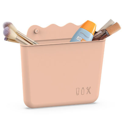 سعر جيد حقيبة مكياج من السيليكون للسيدات مقاومة للماء قابلة لإعادة الاستخدام مع الرمز البريدي الانترنت