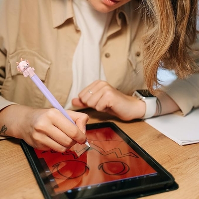 سعر جيد قلم رصاص أبل كيس سليكون مضاد للنزلق غطاء واقي غطاء أكمام ملحقات الجلد IpadCase الانترنت
