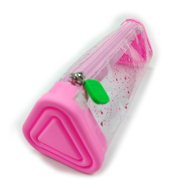 BPA مجاناً كيس قلم رصاص السيليكونية السعة الكبيرة المكتب المكتبية المدارس المكتبية المنظم حقيبة الماكياج القلم الحقيبة للفتيان الفتيات