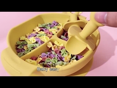 ملعقة شوكة ناعمة لتغذية الأطفال ، مجموعة أدوات طعام للأطفال خالية من مادة BPA ، أواني طعام مصنوعة من السيليكون