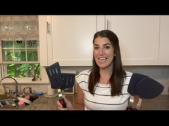 ملعقة صلبة للحرارة صلبة للطهي