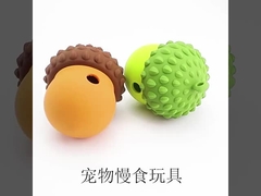 لعبة كلبية سليكونية تفاعلية ‬ جهاز تسليم الحلوى غير القابل للتدمير و لغز التغذية البطيئة للمضغين الذكيين